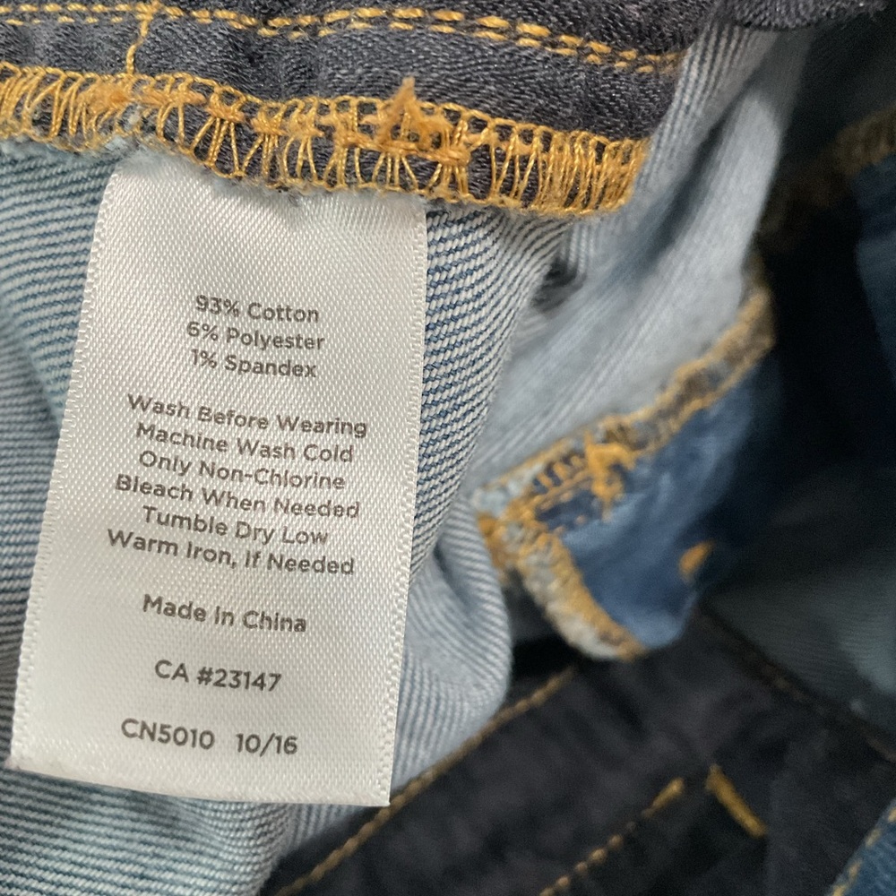 Talbots Blue Denim Jean Skirt Size 12 - Picture 4 of 4